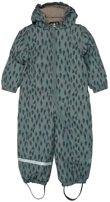 Mikk-line Flyverdragt - Snow Suit AOP - Balsam Green